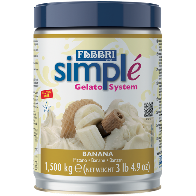 Obrázek produktu FABBRI SIMPLE BANÁN 8x1,5 kg