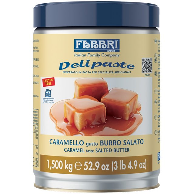Obrázek produktu FABBRI Delipaste SLANÝ MÁSLOVÝ KARAMEL 8x1,5kg
