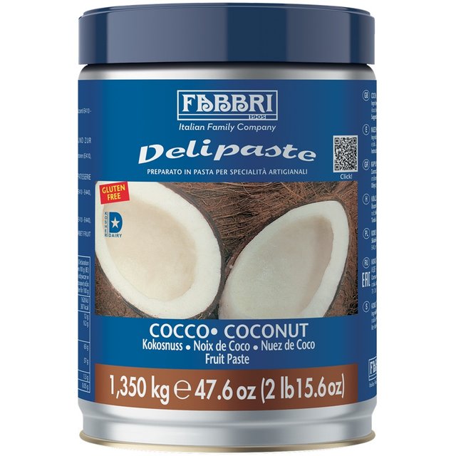 Obrázek produktu FABBRI Delipaste KOKOS EU bez azo 8x1,35 kg