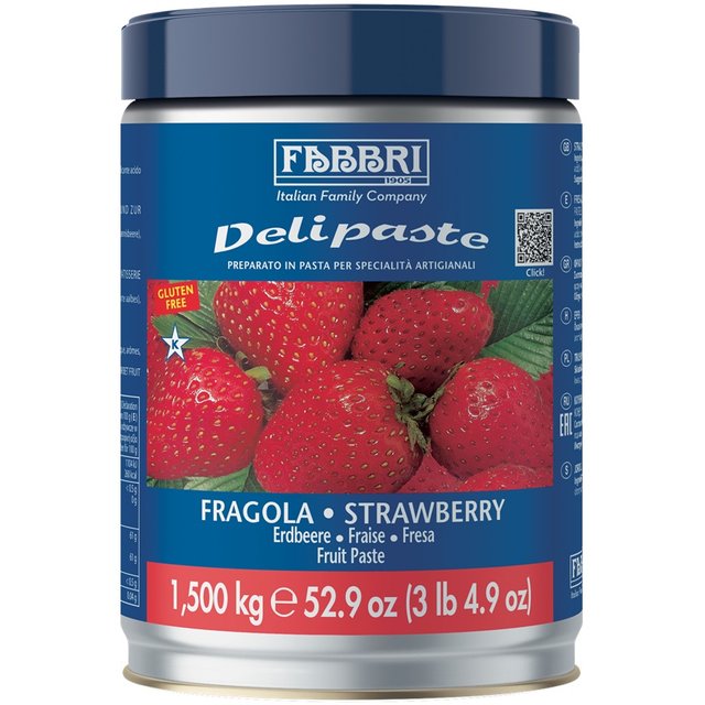 Obrázek produktu FABBRI Delipaste JAHODA EU bez azo 8x1,5kg