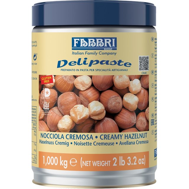 Obrázek produktu FABBRI Delipaste LÍSKOVÝ OŘECH krémový 3x1kg