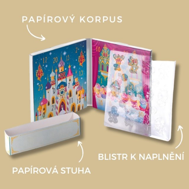 Obrázek produktu PCB BLISTR ADVENTNÍ KALENDÁŘ Vánoční příběh 10ks