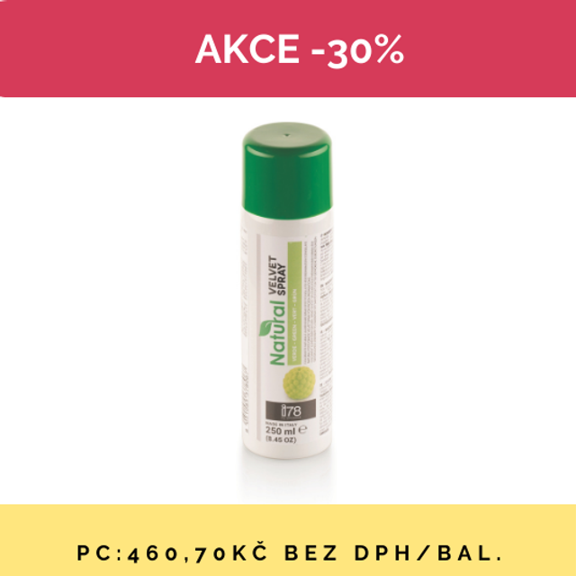 Obrázek produktu SIL SPREJ PŘÍRODNÍ VELVET zelený 250ml - AKCE SLEVA 30%  5/25