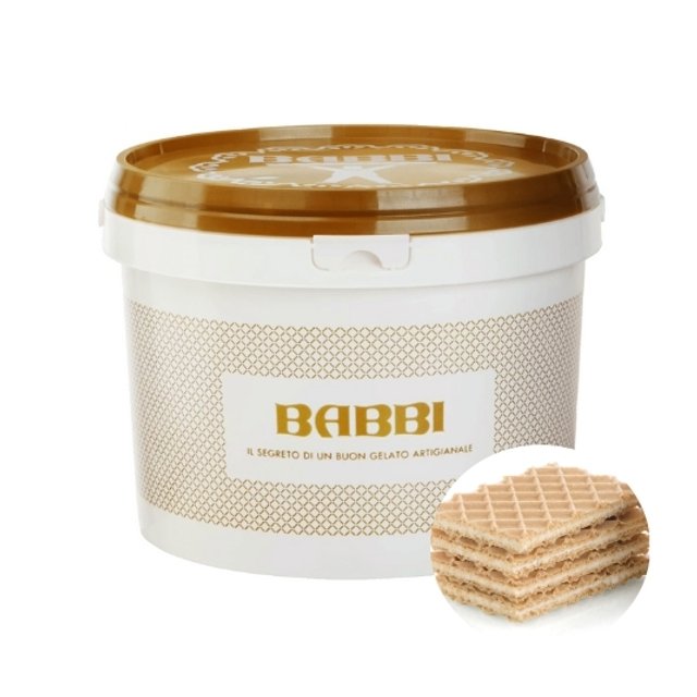 Obrázek produktu BABBI PASTA Waferini Vanilka (vaniglia) 4x2,5kg