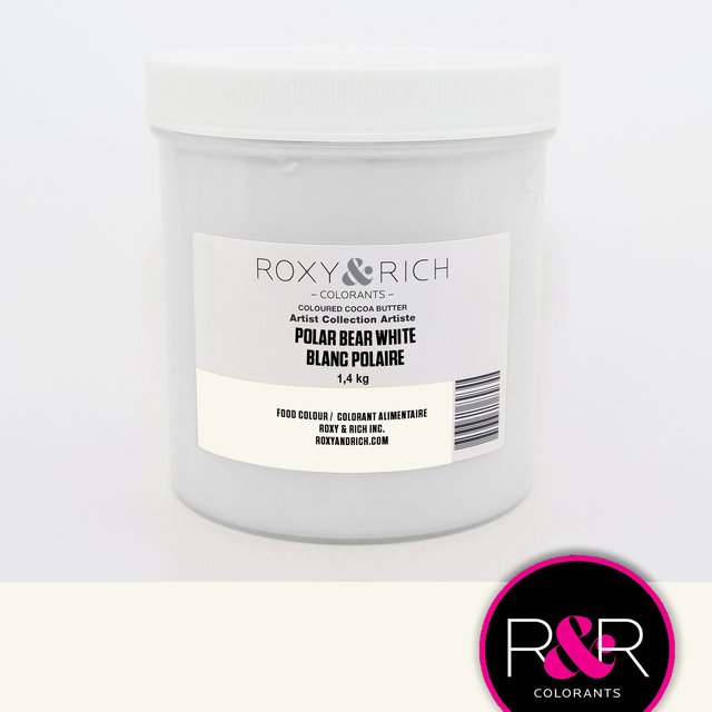 Obrázek produktu RR KAKAOVÉ MÁSLO bílé - Polar Bear White 1,4kg