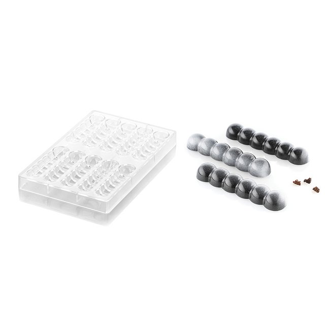 Obrázek produktu SIL FORMA NA PRALINKY - TYČINKA BOLLA 115x25mm v.15mm 25ml 10ks