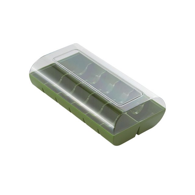 Obrázek produktu SIL BOX NA MAKRONKY - TMAVĚ ZELENÝ na12ks (48ks)