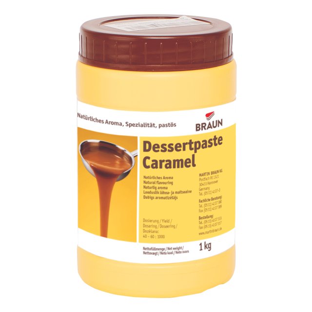 Obrázek produktu BRAUN DESSERT PASTA karamel 1kg