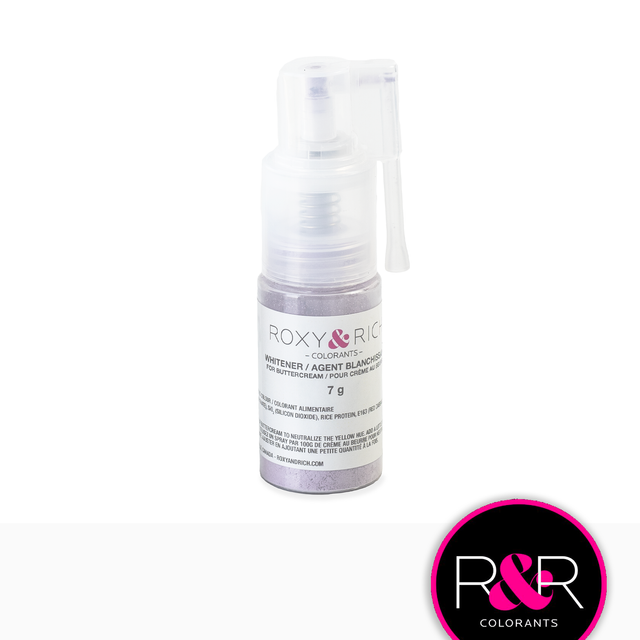 Obrázek produktu RR BĚLIDLO V PRÁŠKU na máslové krémy s rozprašovačem 7g