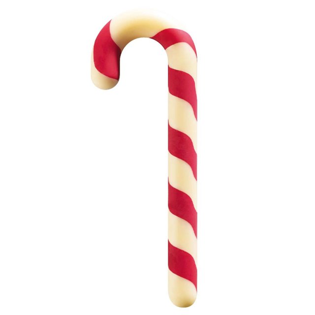 Obrázek produktu PCB ČOKOLÁDOVÝ DEKOR BERLA BÍLÁ S ČERVENÝM PROUŽKEM velká 3,4x9,5cm 56ks