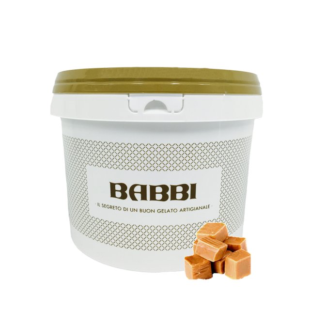 Obrázek produktu BABBI GOLOSA Mléčný Karamel Toffee 4x3kg