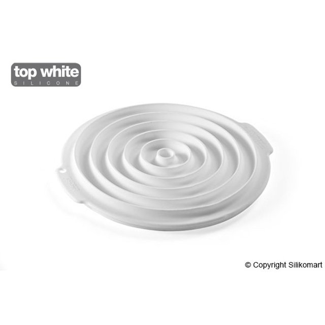 Obrázek produktu SIL FORMA SILIKON bílá - VKLADY KULATÉ pr.4-26 cm