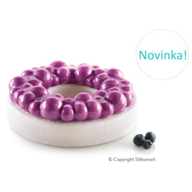 Obrázek produktu SIL FORMA SILIKON bílá - KIT BUBBLE CROWN Ø180mm v.60mm 1000ml 1ks