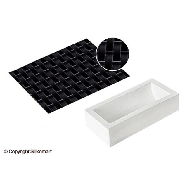 Obrázek produktu SIL FORMA SILIKON bílá - KMEN + plát se vzorem vienna