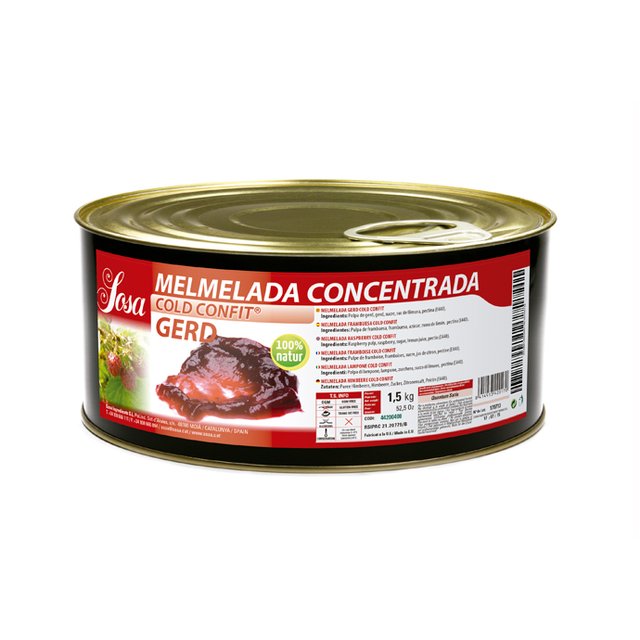 Obrázek produktu SOSA Jam raspberry(Džem malinový koncentrovaný) 1,5kg