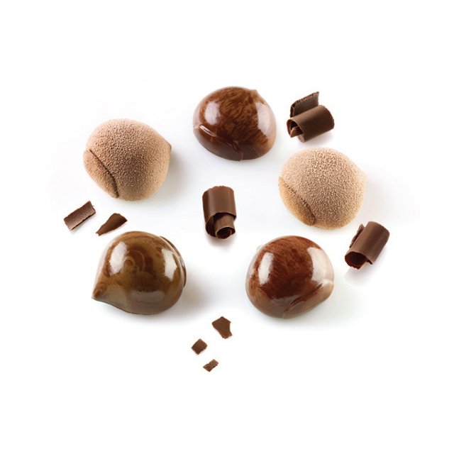 Obrázek produktu SIL FORMA SILIKON bílá - MARRON GLACE 30 (kaštan) 47x48mm v.25mm 30ml