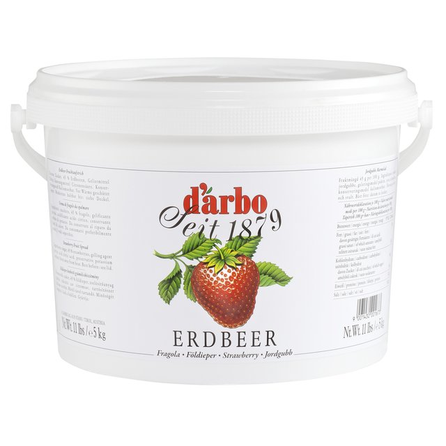 Obrázek produktu D´ARBO NÁPLŇ JAHODA S KOUSKY 5 kg