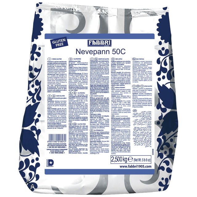 Obrázek produktu FABBRI Nevepann 50C 8x2,5kg