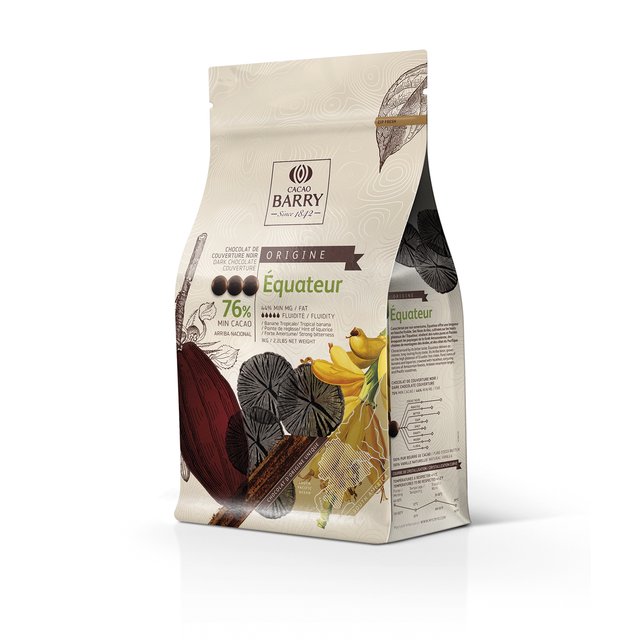 Obrázek produktu CB ORIGIN ČOKOLÁDA EQUATEUR (Ekvádor) HOŘKÁ 76% 6x1 kg