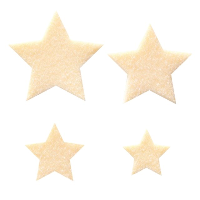 Obrázek produktu PCB ČOKOLÁDOVÝ DEKOR HVĚZDY krystalizované 4 druhy 120ks