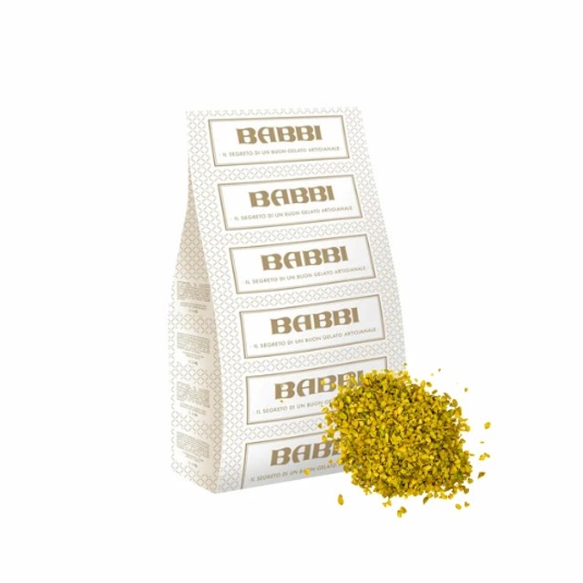 Obrázek produktu BABBI PISTÁCIE PRAŽENÉ KOUSKY (granella oriental) 7x1kg