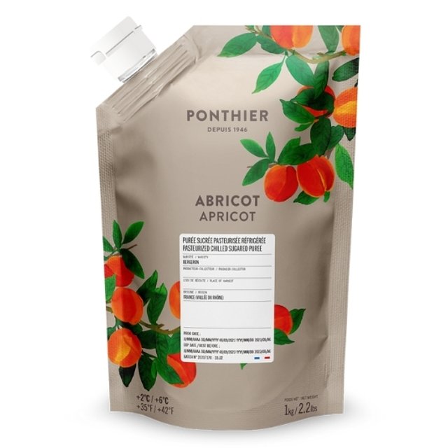 Obrázek produktu PONTHIER PYRÉ MERUŇKA (Apricot) chlazené 6x1kg