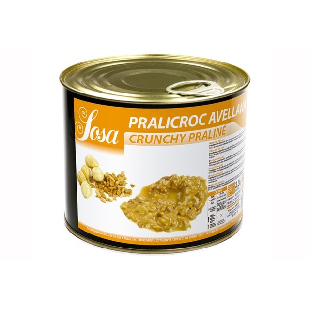 Obrázek produktu SOSA Pasta PRALICROC LÍSKOVÝ OŘECH 1,25kg