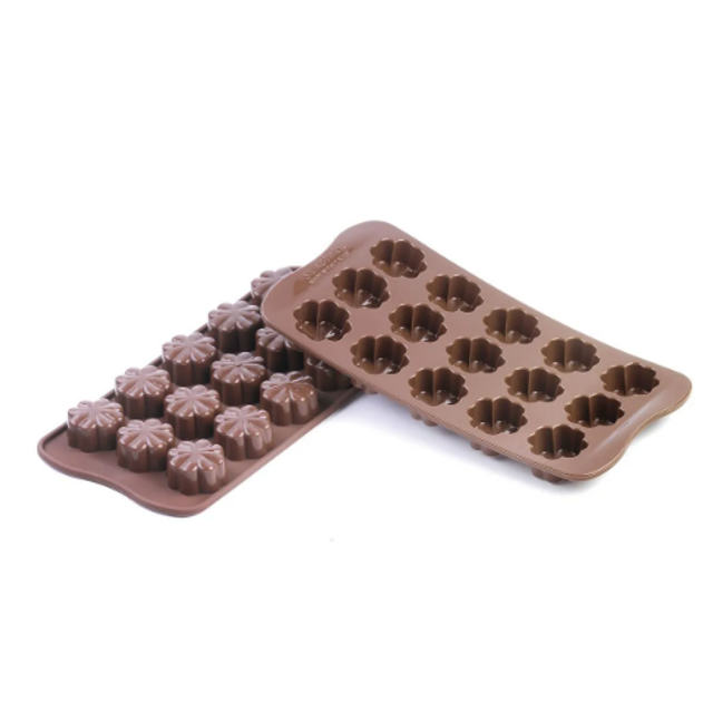 Obrázek produktu SIL FORMA SILIKON na ČOKOLÁDOVÉ BONBONY - ČTYŘLÍSTEK