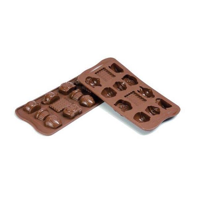 Obrázek produktu SIL FORMA SILIKON na ČOKOLÁDOVÉ BONBONY - ČAJ