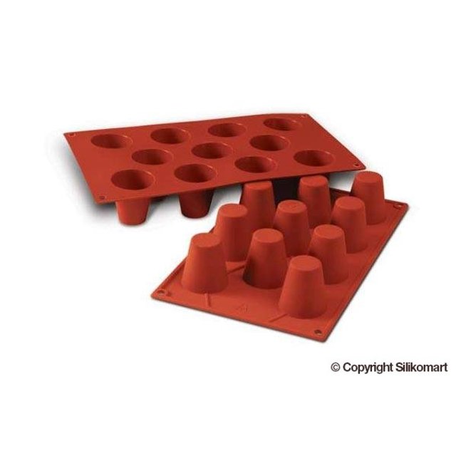 Obrázek produktu SIL FORMA SILIKON terakota - BABA Ø45mm v.48mm 50ml 11ks