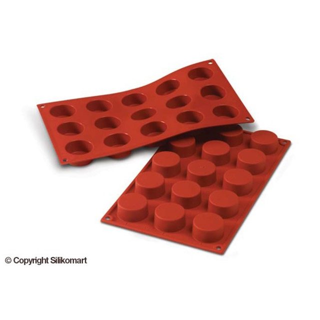 Obrázek produktu SIL FORMA SILIKON terakota - MONOPORCE KOLEČKO Ø40mm v.20mm 30ml 15ks