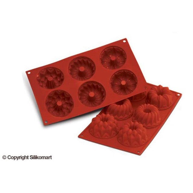 Obrázek produktu SIL FORMA SILIKON terakota - BÁBOVKY MIX Ø75mm v.40mm 100ml 6ks