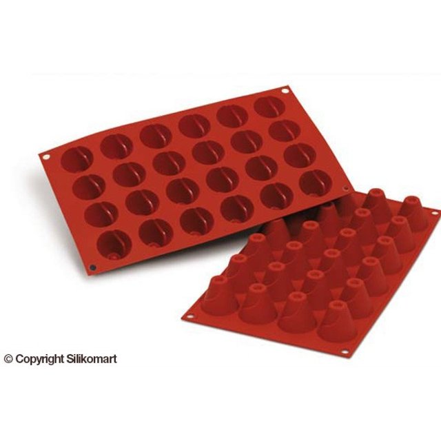 Obrázek produktu SIL FORMA SILIKON terakota - SOPKA Ø35mm v.31mm 16ml 24ks