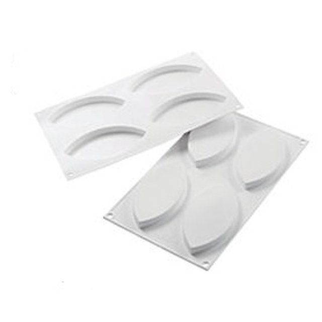 Obrázek produktu SIL FORMA SILIKON bílá - 4x tvar 13,2x6,7x1,25cm