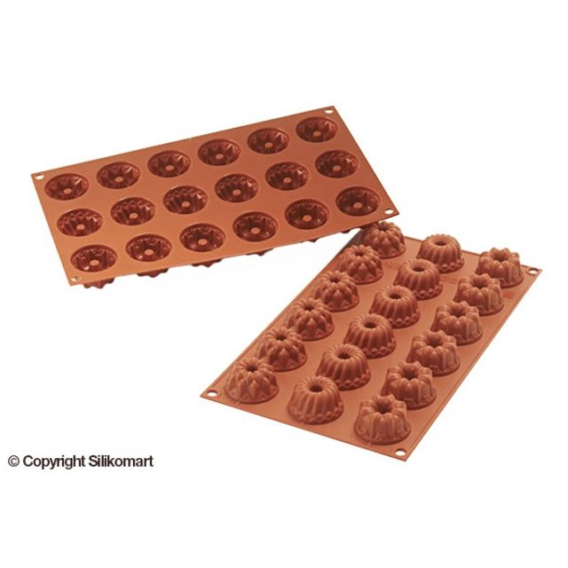 Obrázek produktu SIL FORMA SILIKON terakota - BÁBOVKY MIX Ø40mm v.22mm 17,5ml 18ks