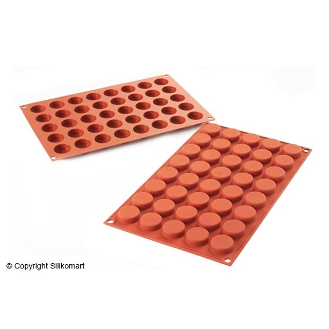 Obrázek produktu SIL FORMA SILIKON terakota - KOLÁČ Ø28mm v.11mm 6ml 40ks