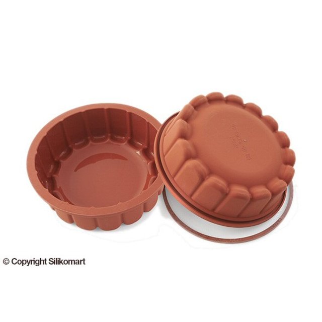 Obrázek produktu SIL FORMA SILIKON terakota - DORTOVÁ CHARLOTTE Ø180mm v.60mm 1350ml 1ks