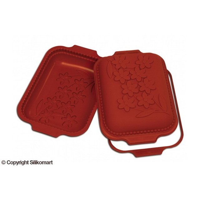 Obrázek produktu SIL FORMA SILIKON terakota - DORTOVÁ KOPRETINY 280x215mm v.50mm 2300ml 1ks