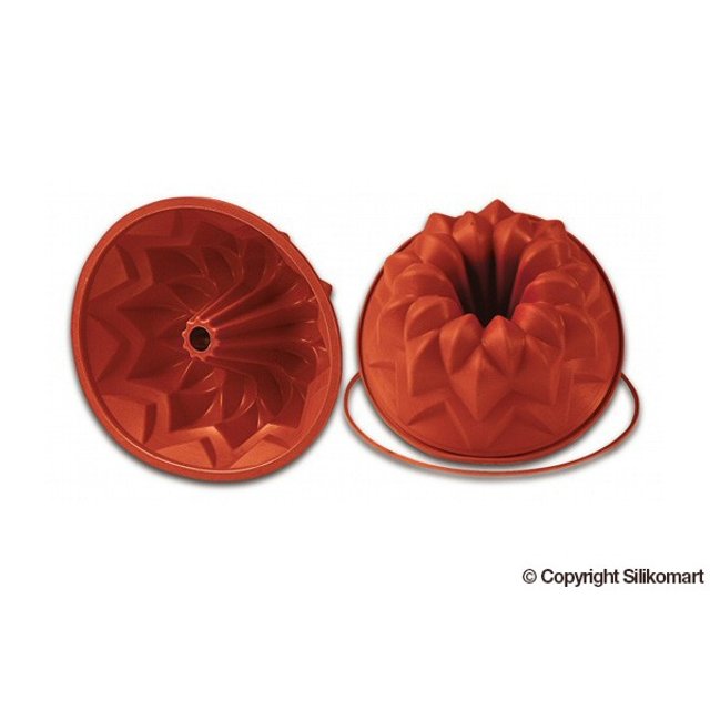 Obrázek produktu SIL FORMA SILIKON terakota - BÁBOVKA Ø240mm v.100mm 2300ml 1ks