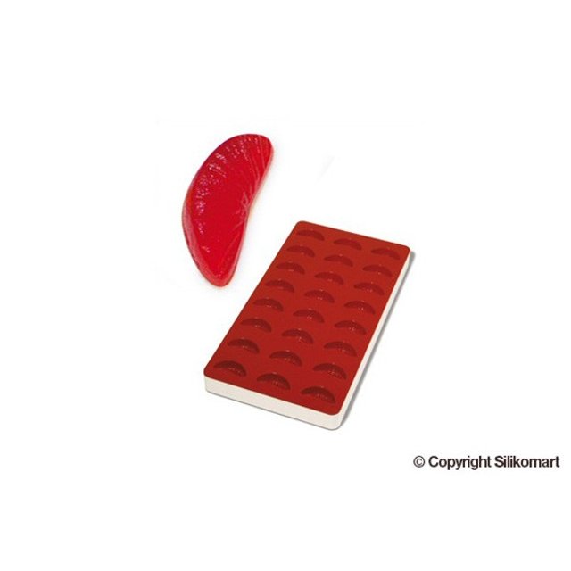 Obrázek produktu SIL FORMA SILIKON na ŽELÉ - CITRON PLÁTEK 45x18mm v.15mm 7ml 24ks