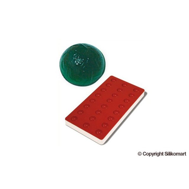 Obrázek produktu SIL FORMA SILIKON na ŽELÉ - POLOKOULE Ø27mm v.13mm 5ml 24ks
