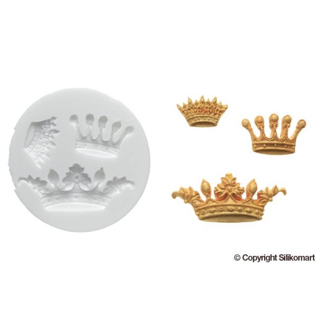 Obrázek produktu SIL FORMA SILIKON NA CUKROVOU HMOTU - KORUNKY