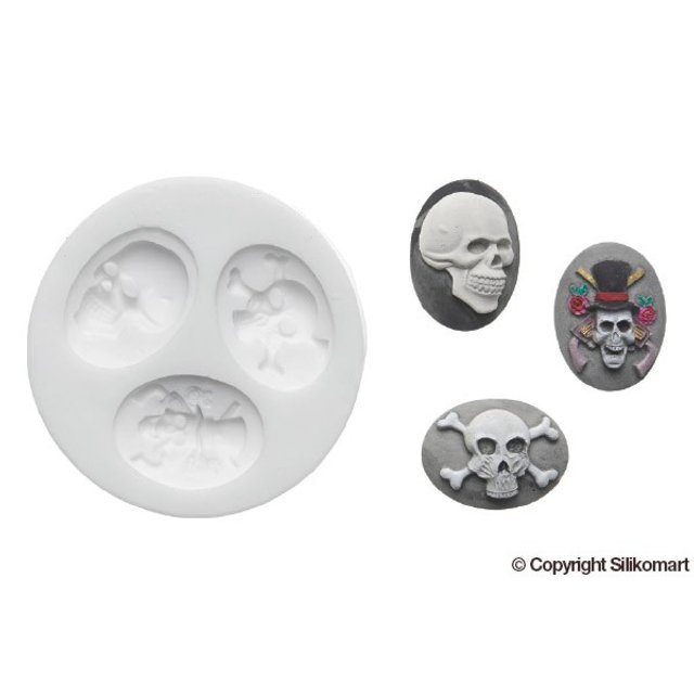 Obrázek produktu SIL FORMA SILIKON NA CUKROVOU HMOTU - LEBKY