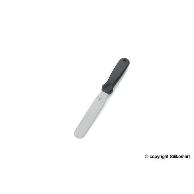 Obrázek produktu SIL ŠPACHTLE NEREZ černá - ROVNÁ 28cm (čepel 15,5cm)