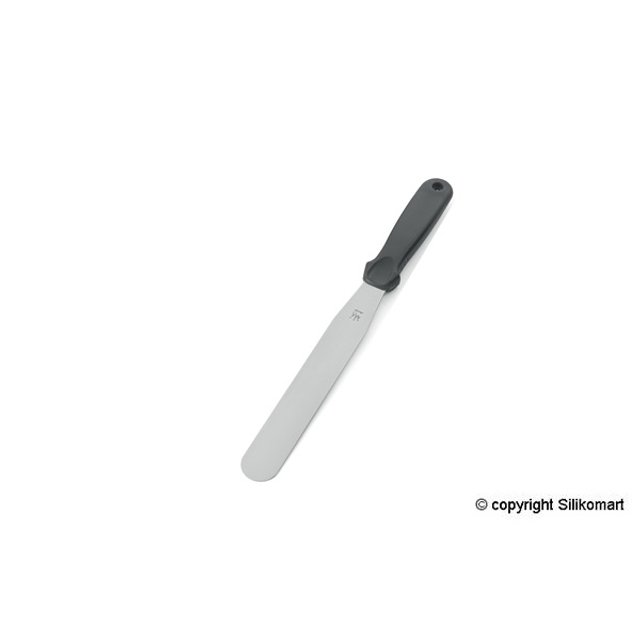 Obrázek produktu SIL ŠPACHTLE NEREZ černá - ROVNÁ 33cm (čepel 20,5cm)