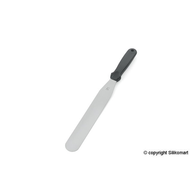 Obrázek produktu SIL ŠPACHTLE NEREZ černá - ROVNÁ 38cm (čepel 25,5cm)