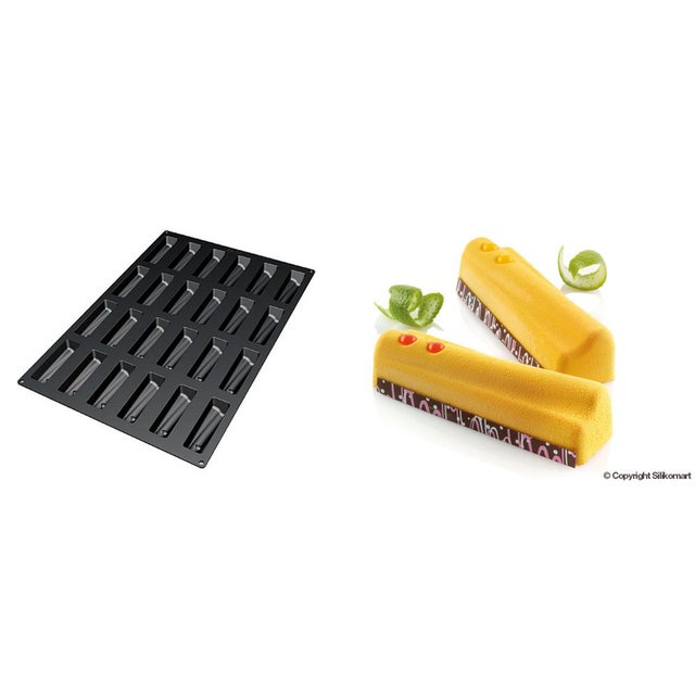 Obrázek produktu SIL FORMA SILIKON černá - FLUTE 119x35mm v.32mm 104ml 24ks