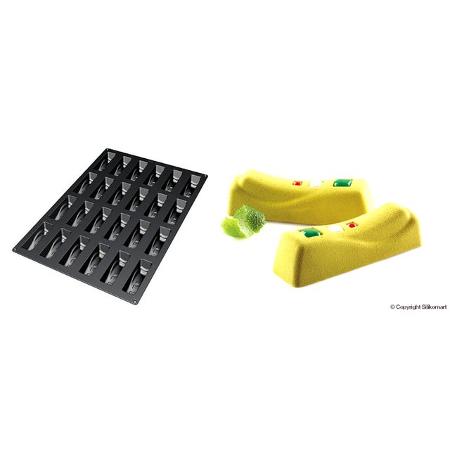 Obrázek produktu SIL FORMA SILIKON černá - DELICE 119x36mm v.34mm 103ml