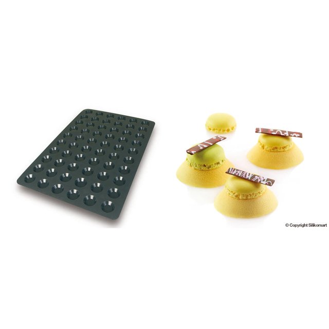 Obrázek produktu SIL FORMA SILIKON černá - MINI TARTALETKA Ø44mm v.10mm 10ml