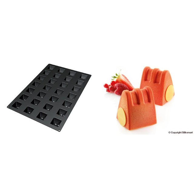 Obrázek produktu SIL FORMA SILIKON černá - GRUSTELLO 52x52mm v.61mm 103ml